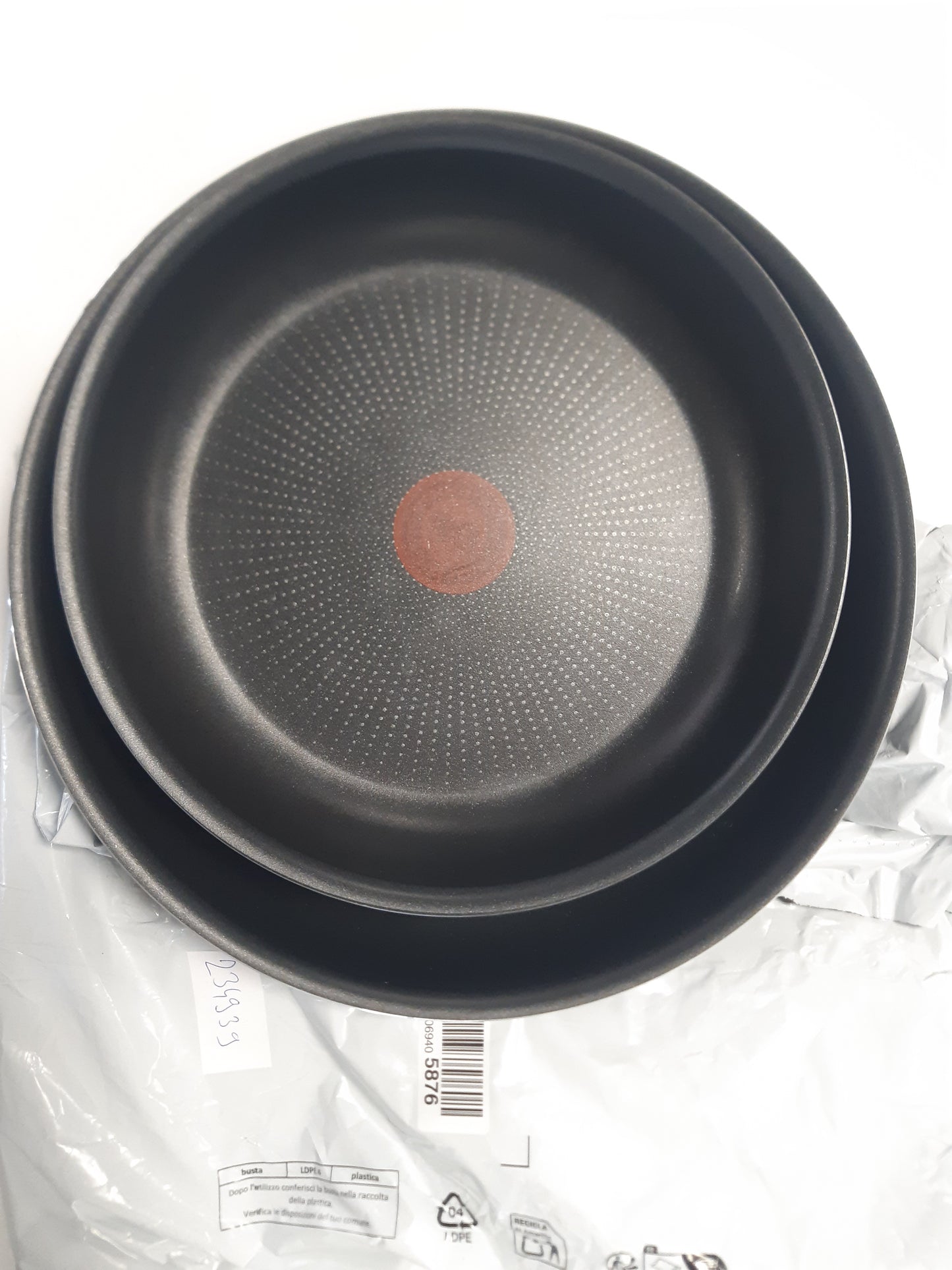 234939 - TEFAL - Set me 2 tiganë Ingenio 24/28 cm + dorezë e lëvizshme, e pajtueshme me induksion, çelik inox, shtresë jo ngjitëse, e sigurt për lavastovilje, e prodhuar në Francë