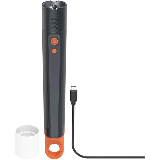 235616 - Hama Dritë dore LED e rikarikueshme, rreze veprimi 300 m, 4 modalitete drite, USB-C, 1200 lumen, IP44, alumin