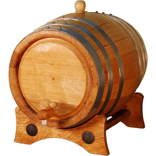 234928 - SPANIARD BARRELS & COOPERS Fuçi e punuar me dorë prej lisi amerikan, kapacitet 5 litra