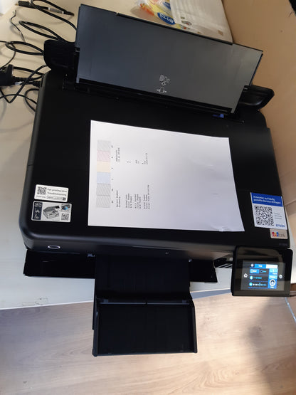 126004 - EPSON Printer Fotosh EcoTank ET-8550, Format A3+, 6-Ngjyra, 5-Drejtime Mediash, Wi-Fi Direct dhe Ethernet, Ekran me Prekje