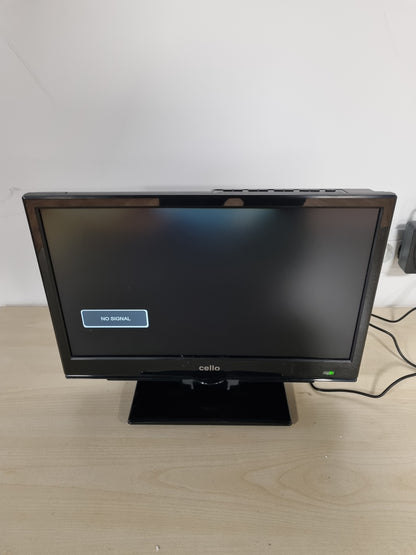 123484 - CELLO C1624F Televizor LED 16 Full HD me DVD Player të Integruar, Akordues Trefishtë DVB-T/T2-CS/S2, HDMI, USB, 230V