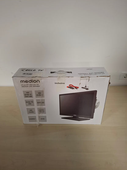 123484 - CELLO C1624F Televizor LED 16 Full HD me DVD Player të Integruar, Akordues Trefishtë DVB-T/T2-CS/S2, HDMI, USB, 230V