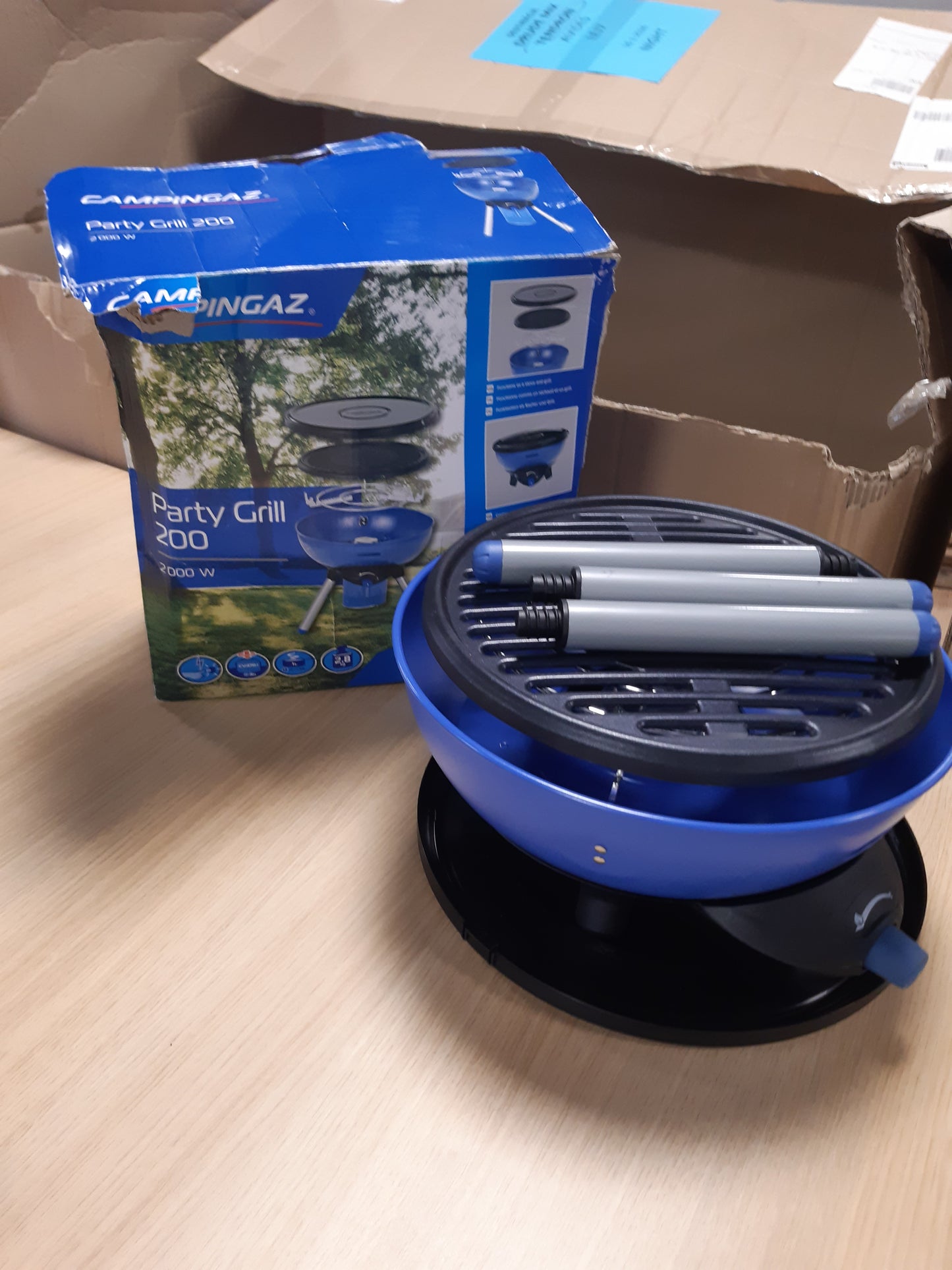 165459 - CAMPINGAZ Skarë për Kampingu 200, me Kapacitet 2 Vetura